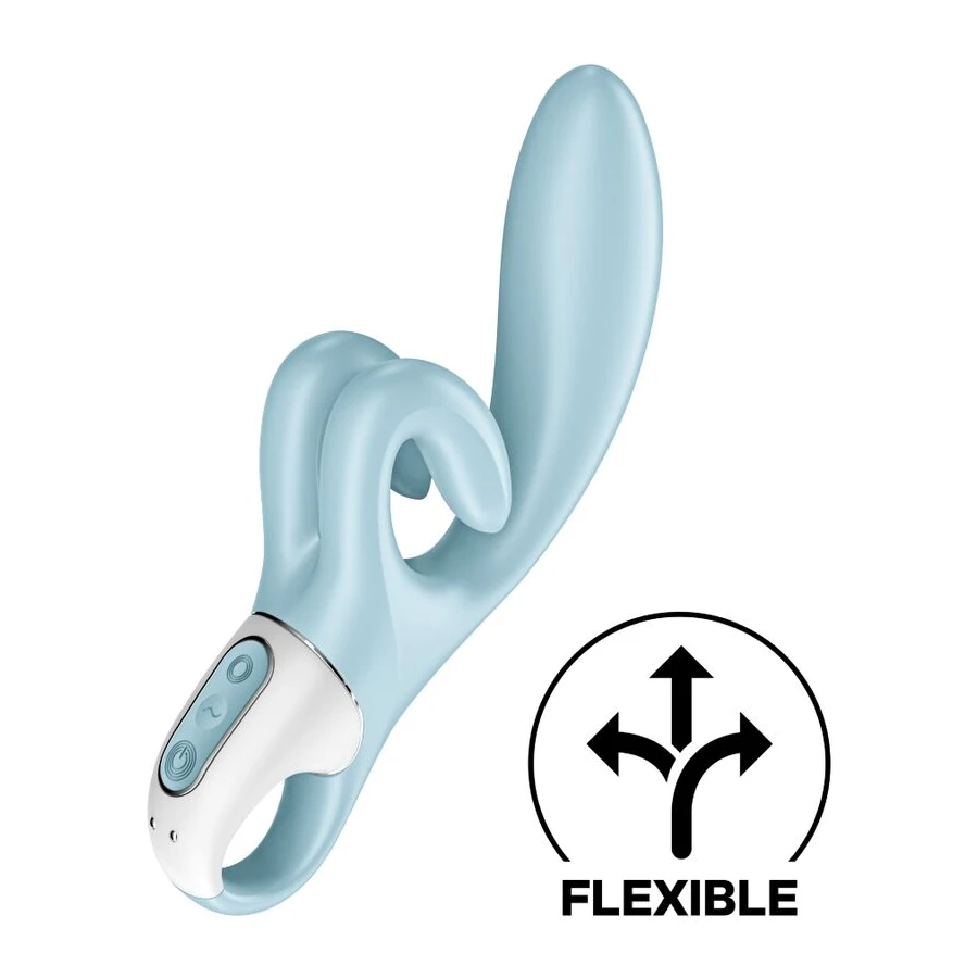 SATISFYER - VIBRATION DE LAPIN TOUCH ME BLEU